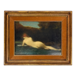 Jean-Jacques Henner (French, 1829-1905) Oil on Board