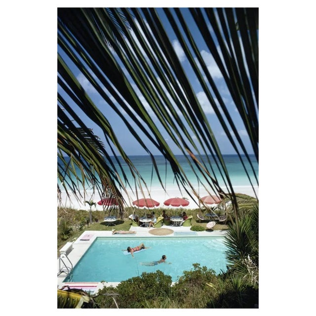 Slim Aarons, The Bahamas, Estate Stamped Photographic Print, 1967 / 2020s For Sale