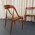 1960s Scandinavian Modern Teak Dining Chairs by Johannes Andersen For Sale In New York - Image 6 of 8