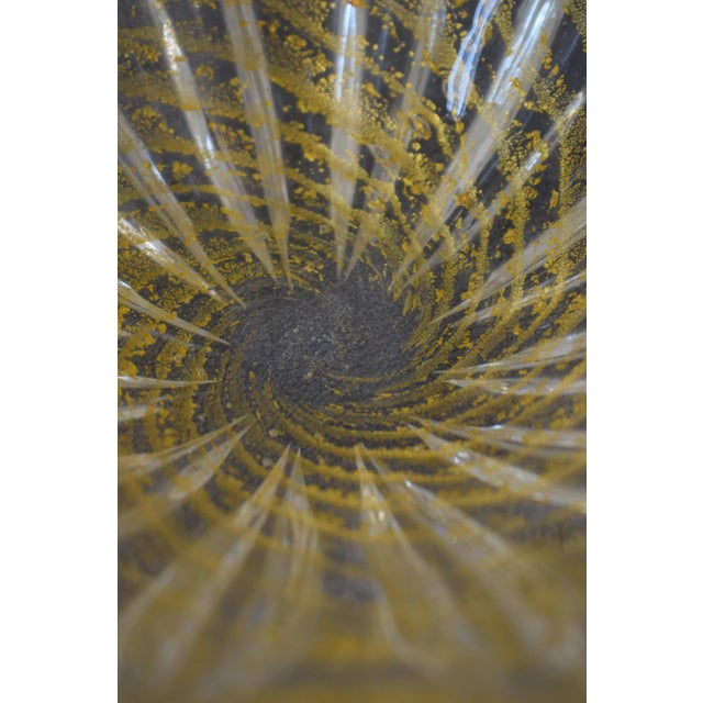 Yellow Italian Bowl from Barovier & Toso, 1960s For Sale - Image 8 of 9