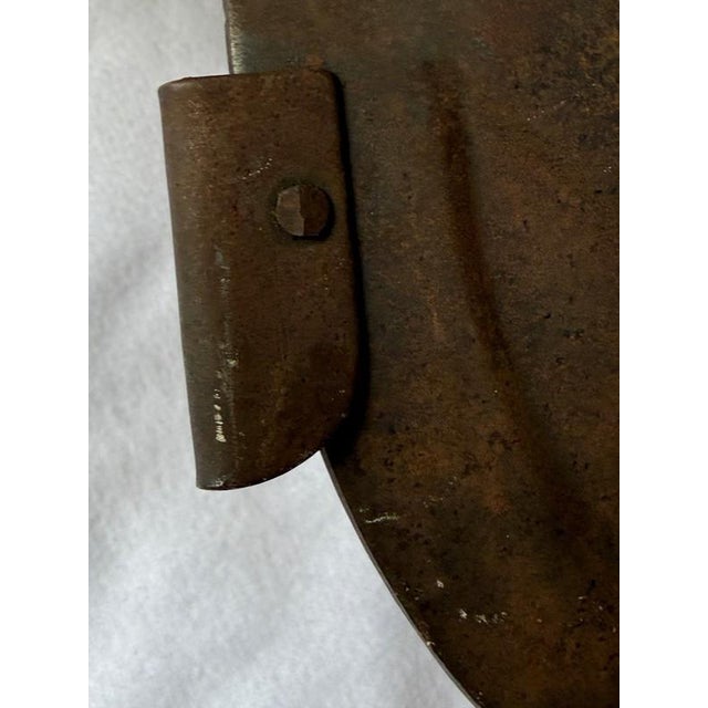 Antique 17th Century Medieval Spanish or German Comb Morion Helmet For Sale - Image 11 of 16