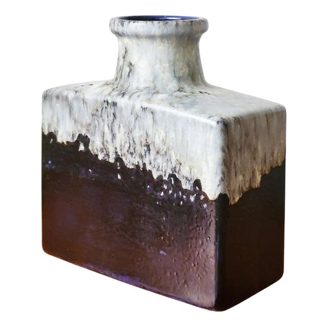 Mid-Century Modern Fat Lava Vase from Scheurich Keramik, 1960s For Sale