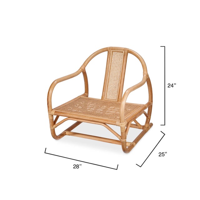 Traditional Jamie Young Orchid Lounge Chair For Sale - Image 3 of 7