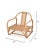Traditional Jamie Young Orchid Lounge Chair For Sale - Image 3 of 7