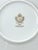 Gold Vintage Black & Gold Harlequin Porcelain Espresso Cups & Saucers, Set of 6 For Sale - Image 8 of 10