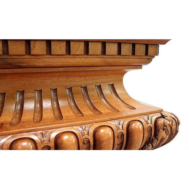 Neo-Gothic Style Solid Walnut Sheath, Late 19th Century For Sale - Image 11 of 18