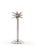 Contemporary Wildwood Palm Brass Candlestick For Sale - Image 3 of 3
