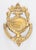 Early 20th Century Antique Art Nouveau French Brass Door Knocker For Sale - Image 5 of 5