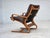 Danish Armchair in Leather, Canvas and Bentwood from Komfort, 1970s For Sale - Image 16 of 18