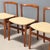 Wooden Dining Chairs, 1960s, Set of 4 For Sale - Image 4 of 11
