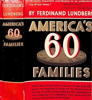 "America's 60 Families" Book 1946 Lundberg, Ferdinand