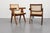 Mid-Century Modern 051 Capitol Complex Armchairs by Pierre Jeanneret for Cassina, 2010s, Set of 2 For Sale - Image 3 of 8