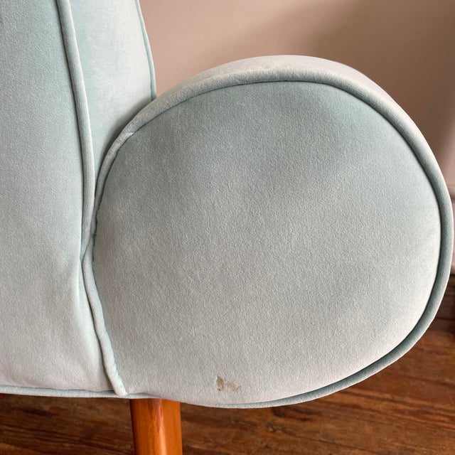 1940s French Royere Style Lounge Chair For Sale In Philadelphia - Image 6 of 7