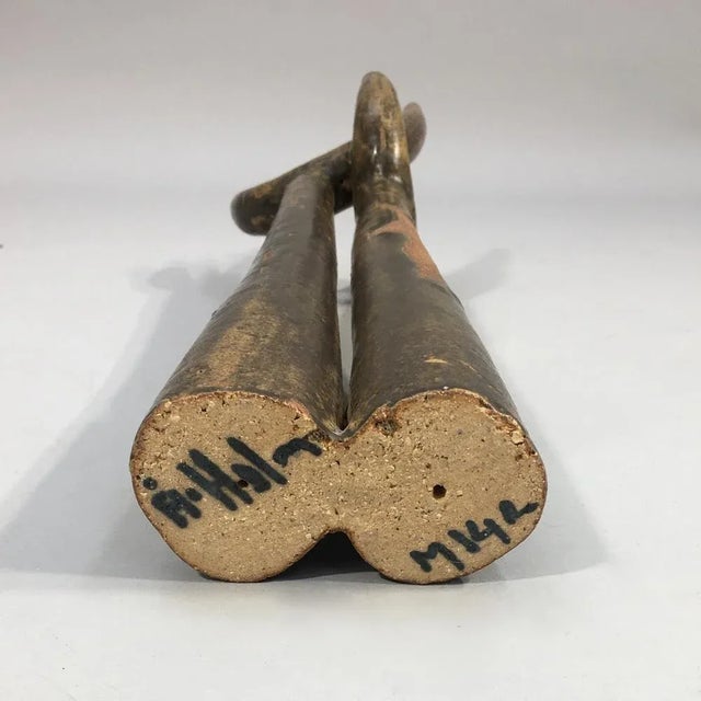 Ceramic Sculpture in Stoneware by Åke Holm, Sweden For Sale - Image 7 of 8