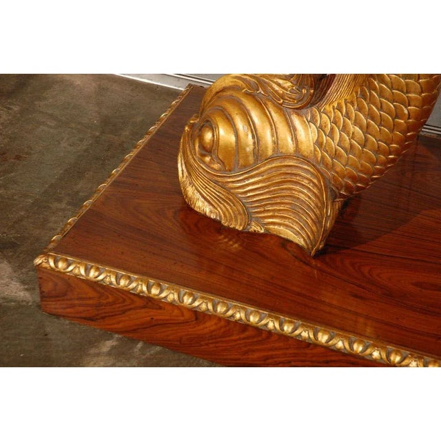 Italian Dolphin Console Entry Tables - a Pair For Sale In Los Angeles - Image 6 of 10