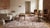 7x9 Ivory Hand-Knotted Wool Distressed Floral Modernist Design Modern Carpet Rug For Sale - Image 11 of 12