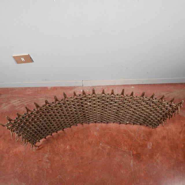 Antique Iron Grate or Grille For Sale - Image 9 of 18