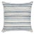 Schumacher Fremont Indoor & Outdoor 22" Pillow in Blue For Sale