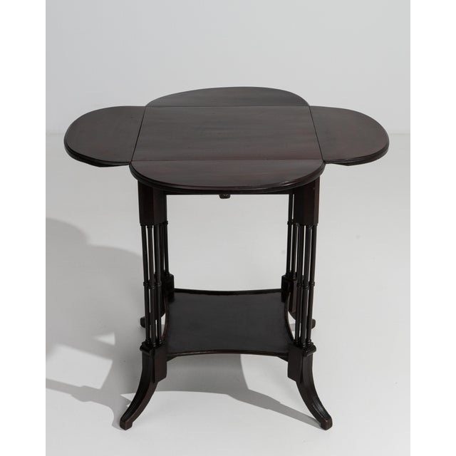 19th Century 19th Century Edwardian Four-Flap Table For Sale - Image 5 of 16