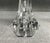 Miller Rogaska Triangle Candlestick Pair For Sale - Image 4 of 7