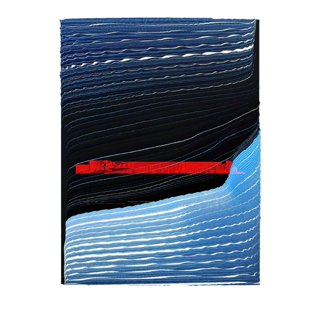 Contemporary Abstract Art Print, Limited Edition of 5, 'They Forgot to Use Bcc' by SaThomas For Sale