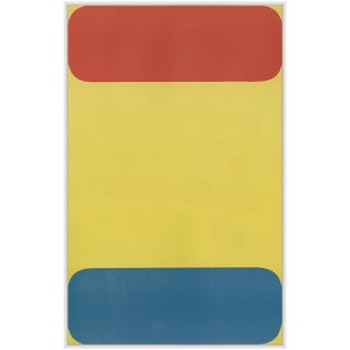 Color Blocks II Canvas - Hand Embellished Framed Art For Sale