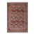 Shabby Chic 1990's Gulshan Pak-Persian Black/Red Wool Rug - 8'1'' X 9'10'' For Sale