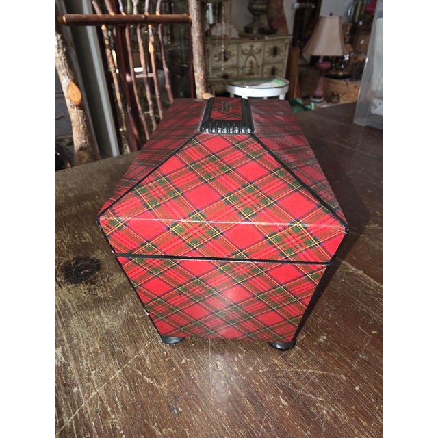 Late 19th Century 19th Century Tartan Ware Tea Caddy For Sale - Image 5 of 9