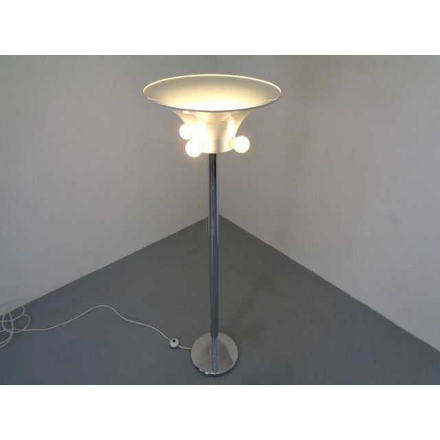 Metal Large Chrome-Plated Floor Lamp from Staff, 1960s For Sale - Image 7 of 18
