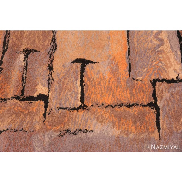 Nazmiyal Collection Scandinavian Rug After Piet Mondrian For Sale In New York - Image 6 of 9