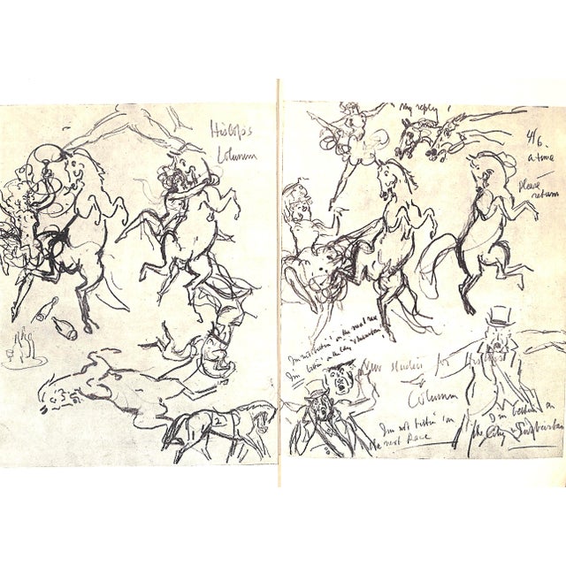 "The Autobiography of Sir Alfred Munnings: An Artist's Life/ the Second Burst/ the Finish" 1950 Munnings, Sir Alfred For Sale - Image 16 of 16