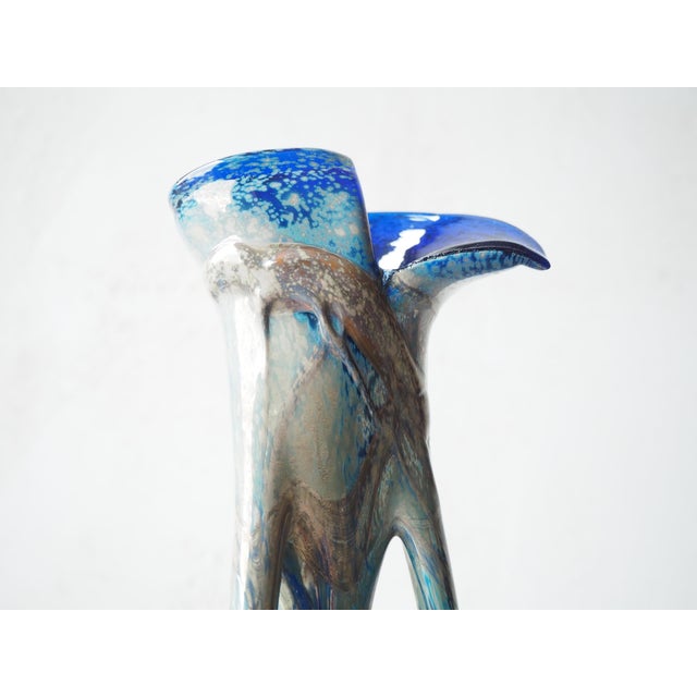 Mid-Century Art Glass Vase, Bohemia, 1960s For Sale - Image 16 of 18