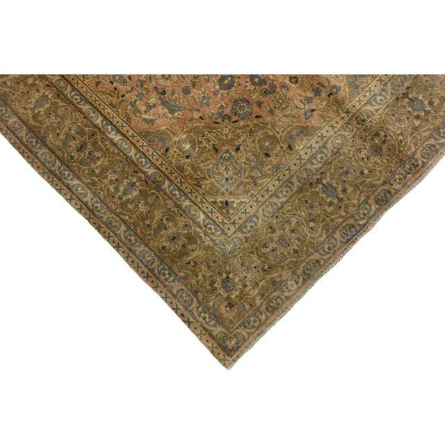 Vintage Middle Eastern Hand-Knotted Rug For Sale - Image 4 of 6