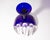 David Sobotka Alchymie Praha Limited Edition Blue Glass Compote For Sale - Image 4 of 9