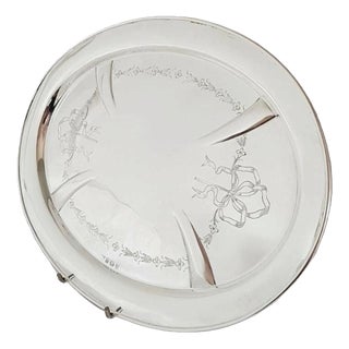 Antique George V Sterling Silver Dressing Table Tray, 1915 For Sale