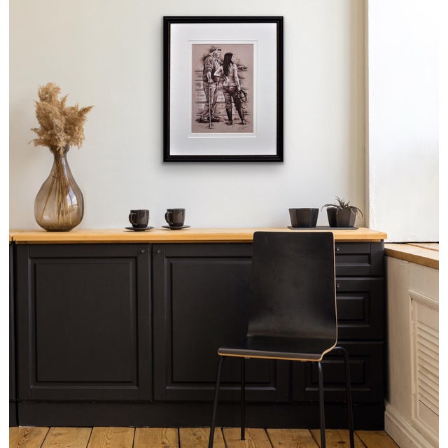 Elin Sian Blake, Stable Friends, 21st Century, Pastel For Sale - Image 12 of 18