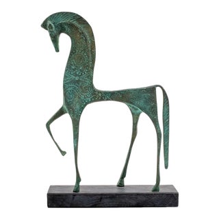 Frederick Weinberg Bronze Horse Sculpture For Sale