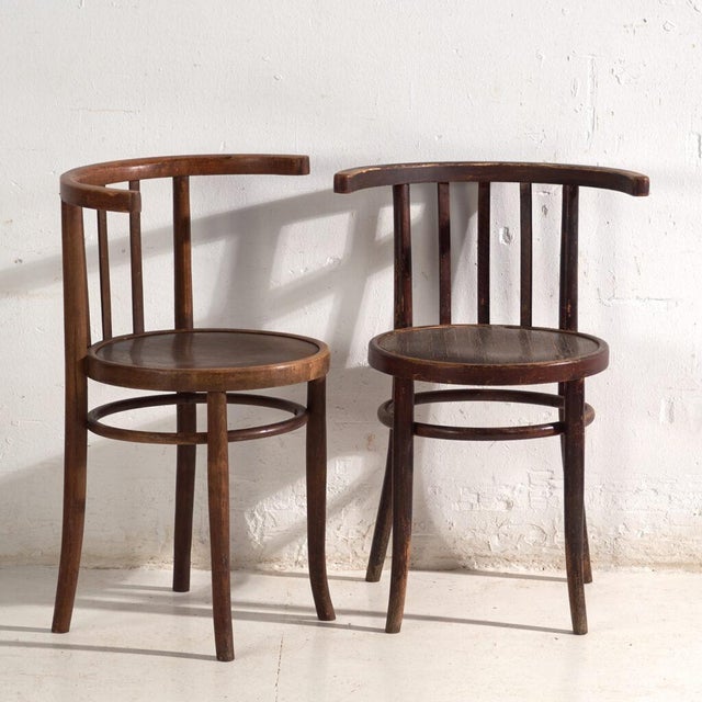 Bentwood Armchairs in the style of Thonet, Central Europe, 1930, Set of 2 For Sale - Image 13 of 13