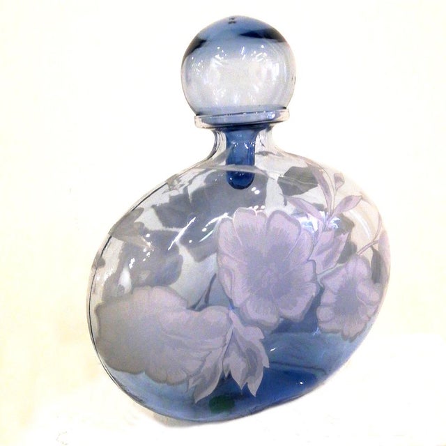 Glass Bottle with Stopper by Aldo Nason, 1970s For Sale - Image 4 of 6