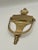 Victorian Gold Door Knocker For Sale - Image 9 of 12