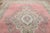 1970s Vintage Persian Handmade Wool Cotton Pink Area Rug For Sale - Image 10 of 11