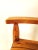 Vintage Handmade Child’s Wood Armchair, Rustic Slat Seat Kids Accent Chair, Primitive English Cottage Nursery Fireplace Mantel Decor Piece For Sale - Image 9 of 13