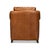 Not Yet Made - Made To Order Light Brown Leather Accent Chair For Sale - Image 5 of 10