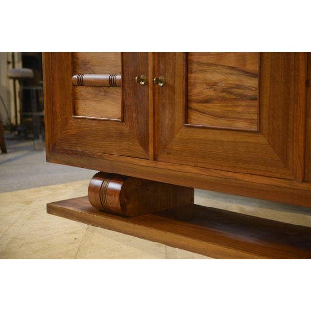 1940s Art Deco Brutalist Sideboard, 1940s For Sale - Image 5 of 13