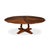Art Deco English Round Dining Table - 85.5" For Sale - Image 3 of 11