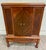 This is a beautiful vintage Georgian Revival mahogany cabinet dating to the 1930s–1940s, possibly a music cabinet or...