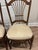 French Country Ethan Allen Chairs Vintage - Wheat Back 4 For Sale - Image 3 of 7