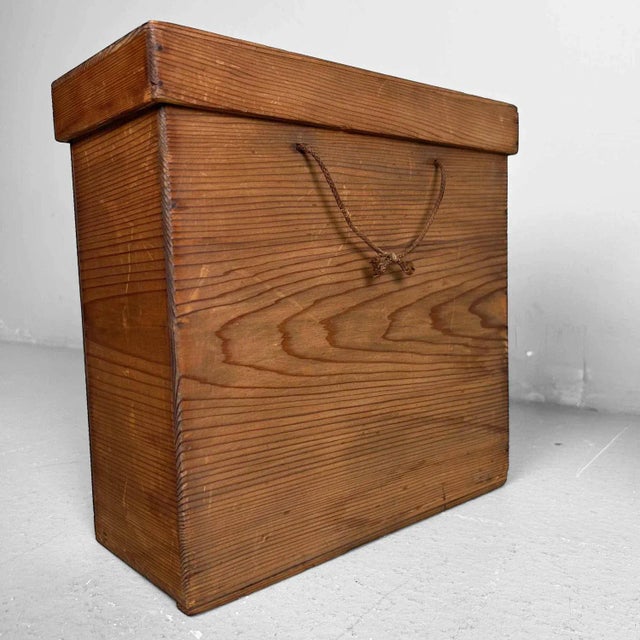 Wood Japanese Paper Lantern, 1920s For Sale - Image 7 of 11