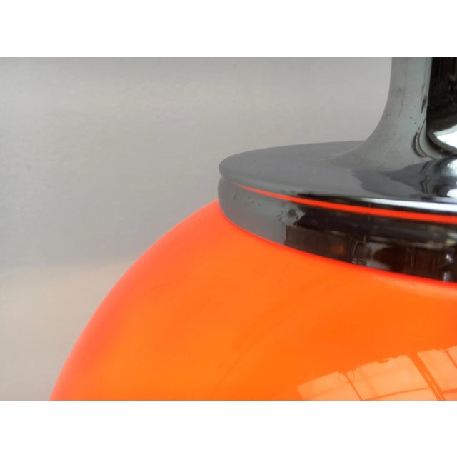 Vintage Space Age Italian Faro Table Lamp from Guzzini, 1970s For Sale - Image 16 of 18