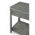 Mid-Century Modern Pair of Grey Art Deco Style Nightstands For Sale - Image 3 of 7
